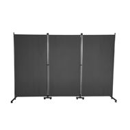 Picture of 3 Panel Room Divider - Grey