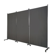 Picture of 3 Panel Room Divider - Grey