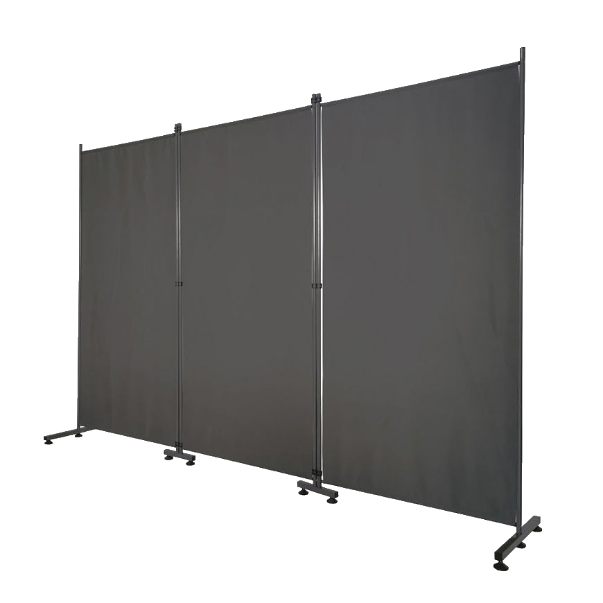 Picture of 3 Panel Room Divider - Grey