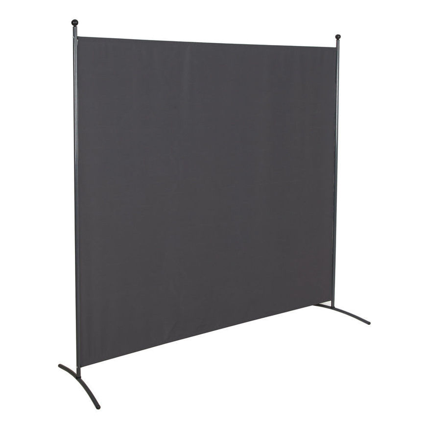 Picture of Office Partition Room Divider 72 inch non see through fabric GRAY