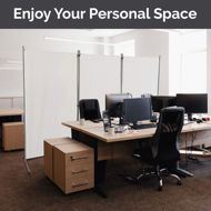 Picture of 3 Panel Room Divider - Cream