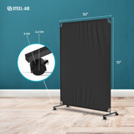 Picture of Rolling Room Divider  50”