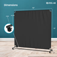 Picture of Rolling Room Divider 72”