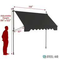 Picture of Manual Retractable Awning 118''
