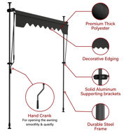 Picture of Manual Retractable Awning 118''